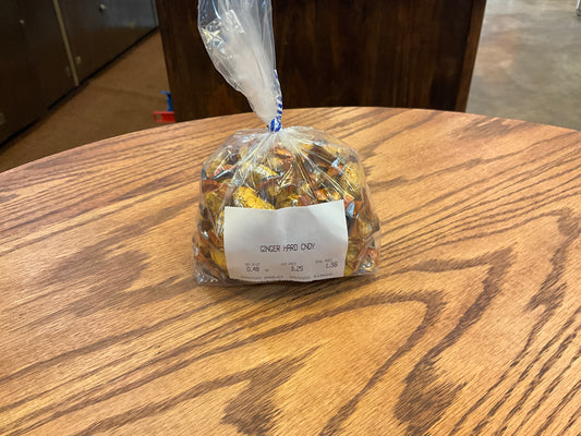 Ginger Hard Candy