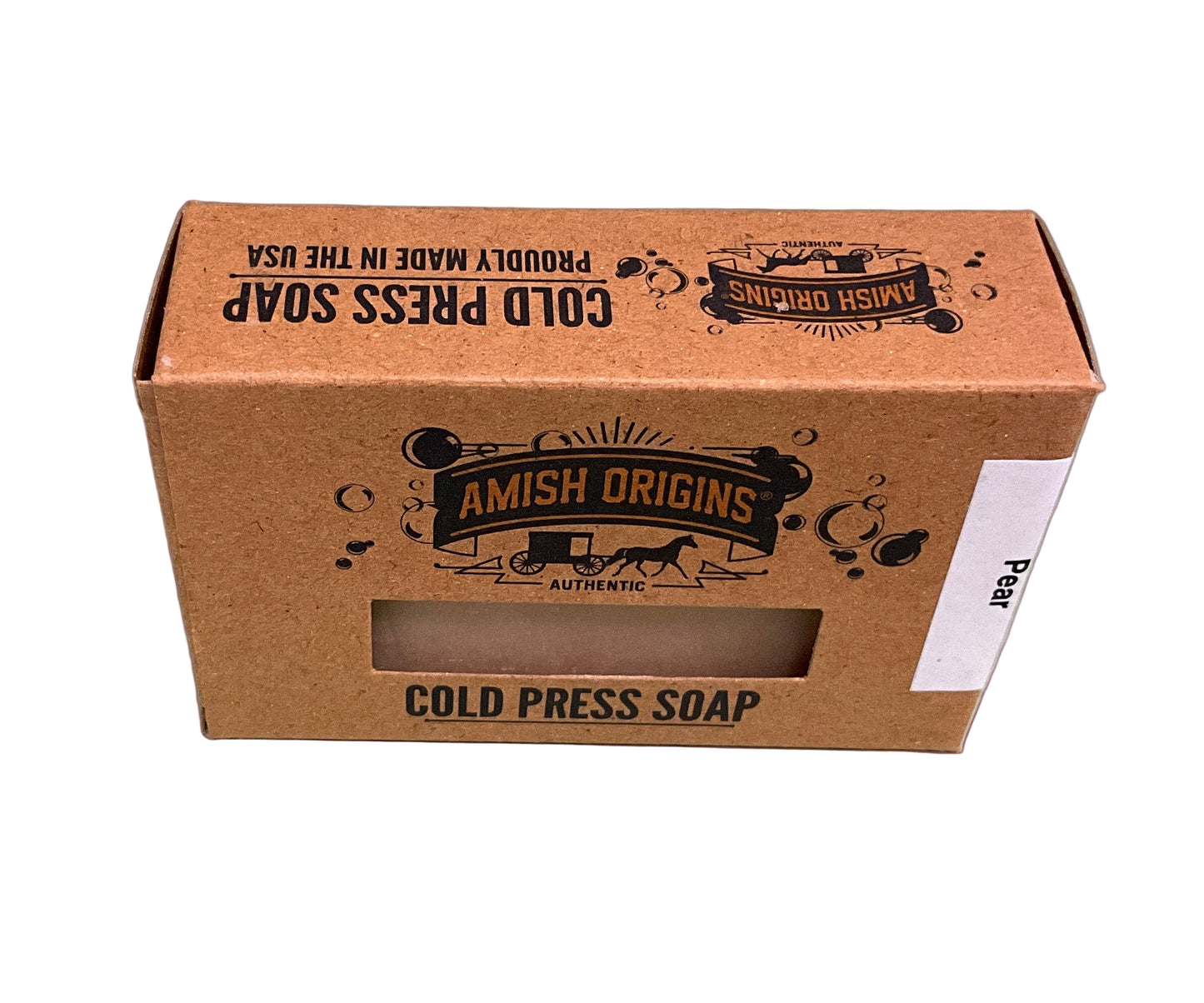 Amish Origins Cold Press Soap-Pear