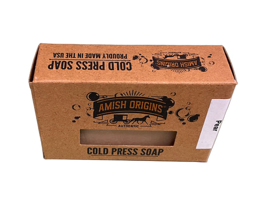 Amish Origins Cold Press Soap-Pear