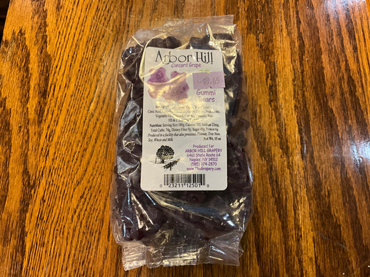 Arbor Hill Concord Grape Gummi Bears