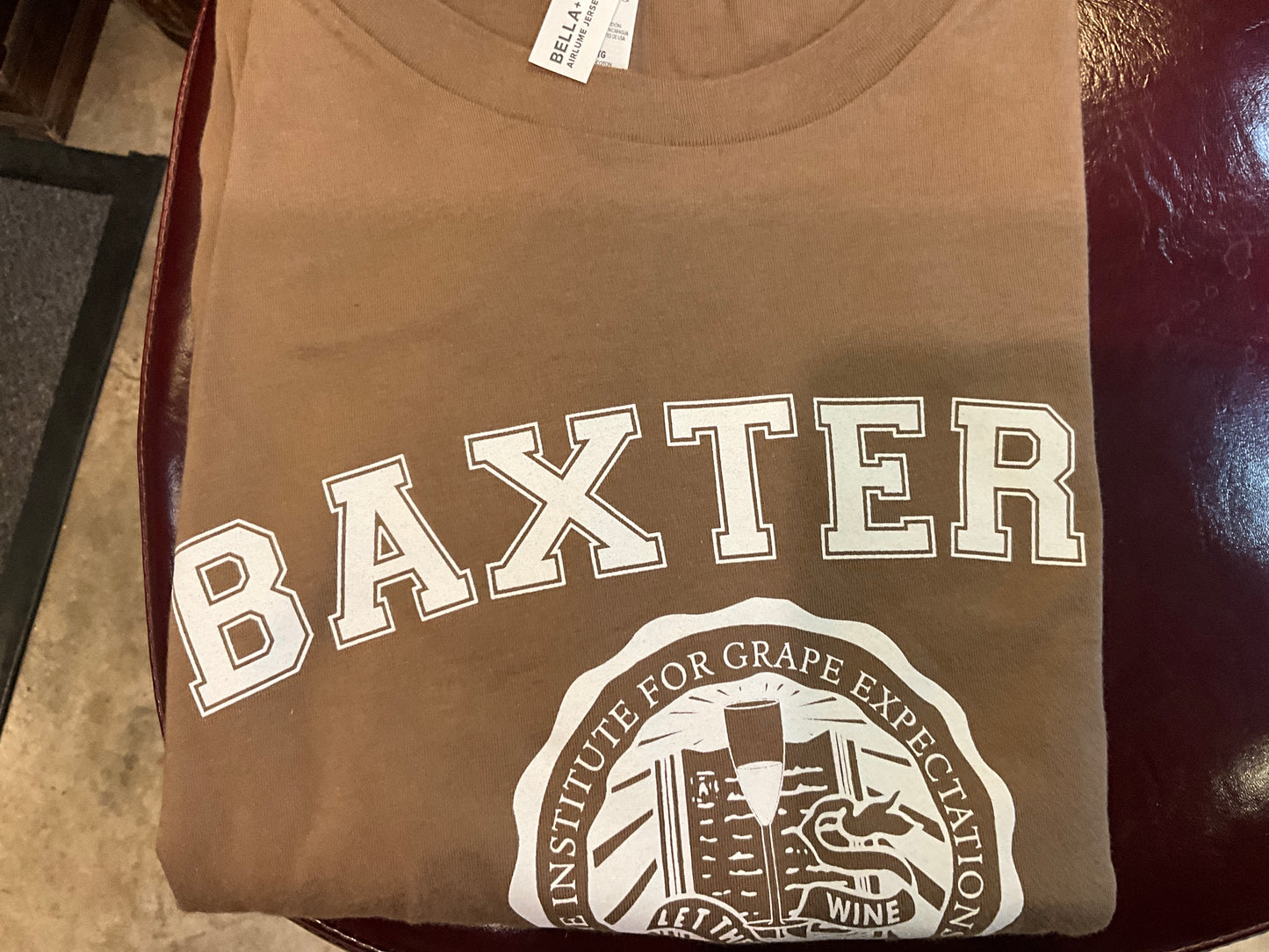 Bella Canvas Long Sleeve T-shirt - 3XL - Baxter’s Vineyards Graphic