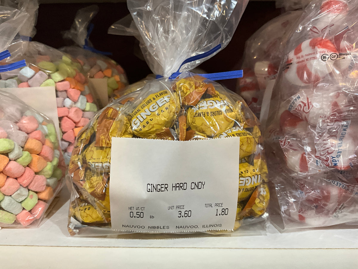Ginger Hard Candy