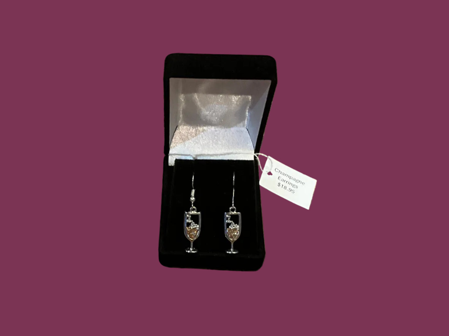 Champagne Earrings