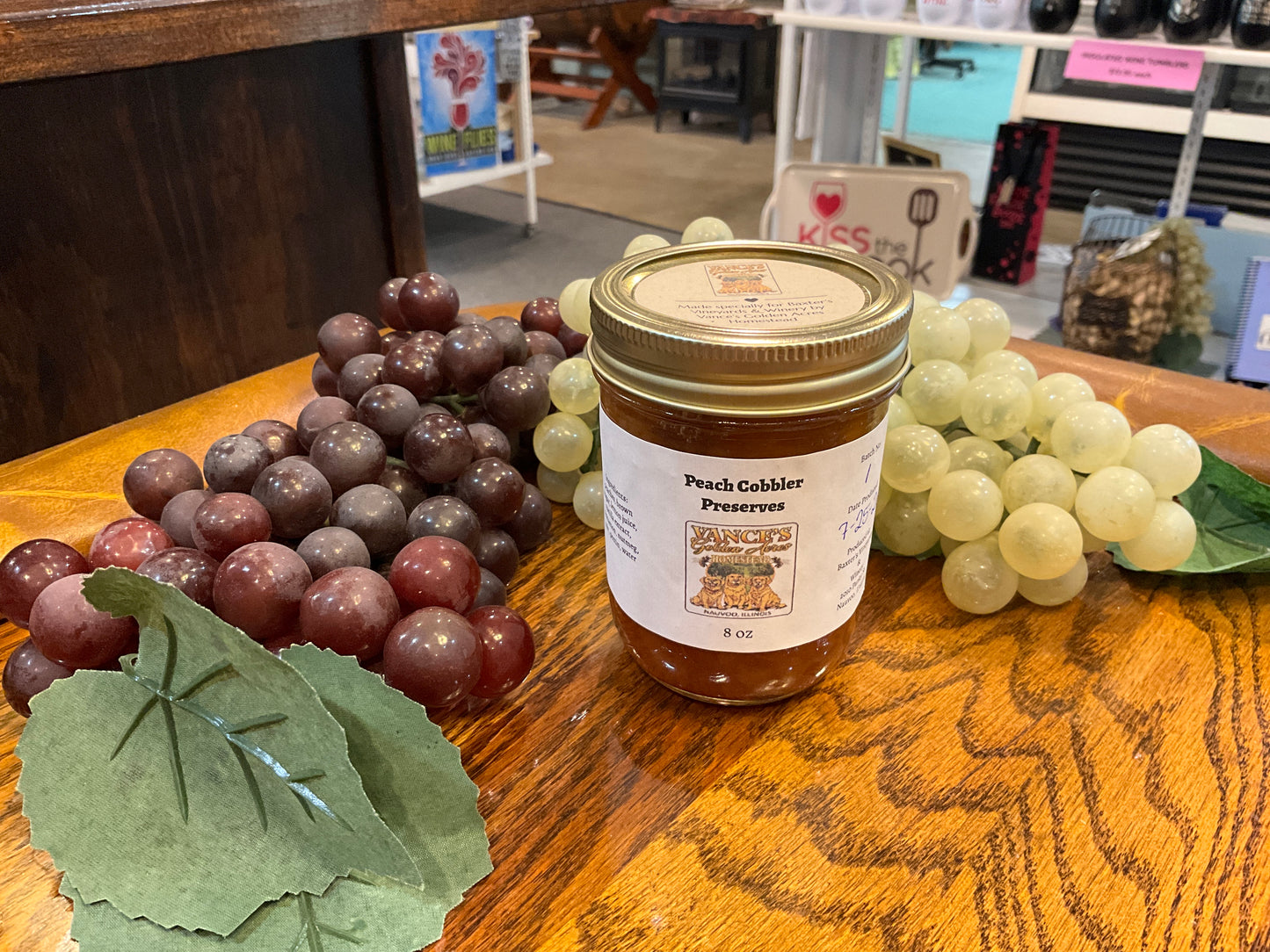 Peach Cobbler Preserves - 8 oz