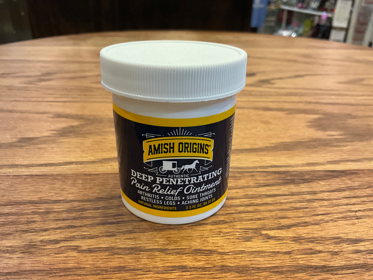 Amish Origins Pain Relief Ointment (3.5 oz)