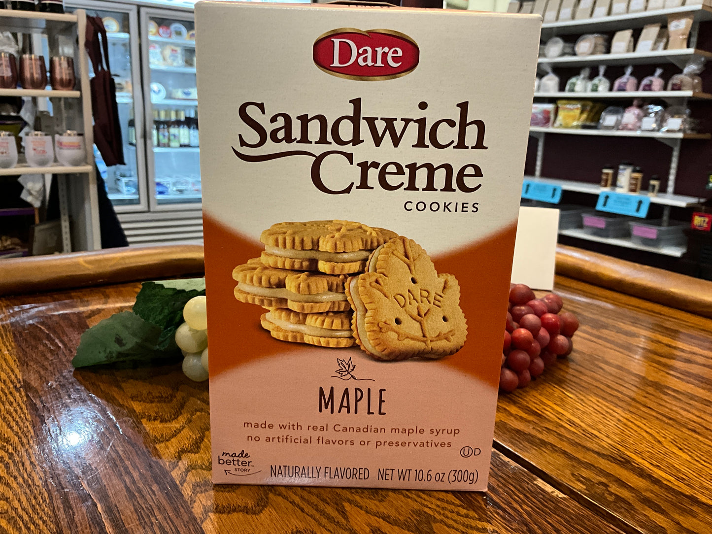 Maple Sandwich Creme Cookies