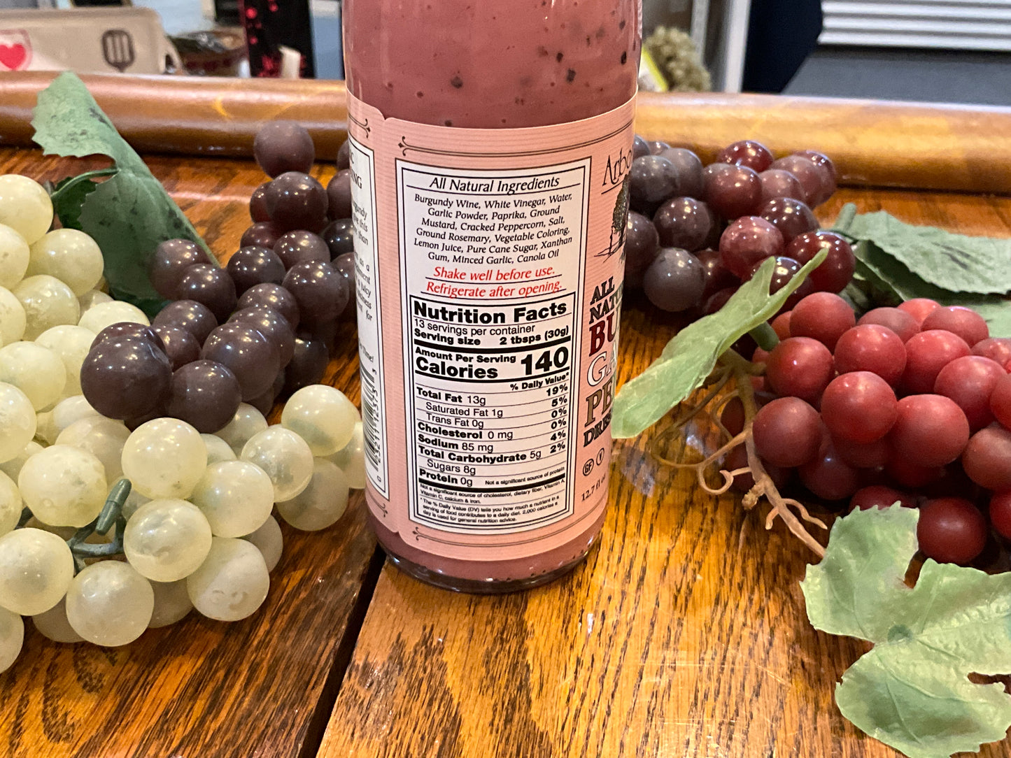 Burgundy Garlic Peppercorn Dressing