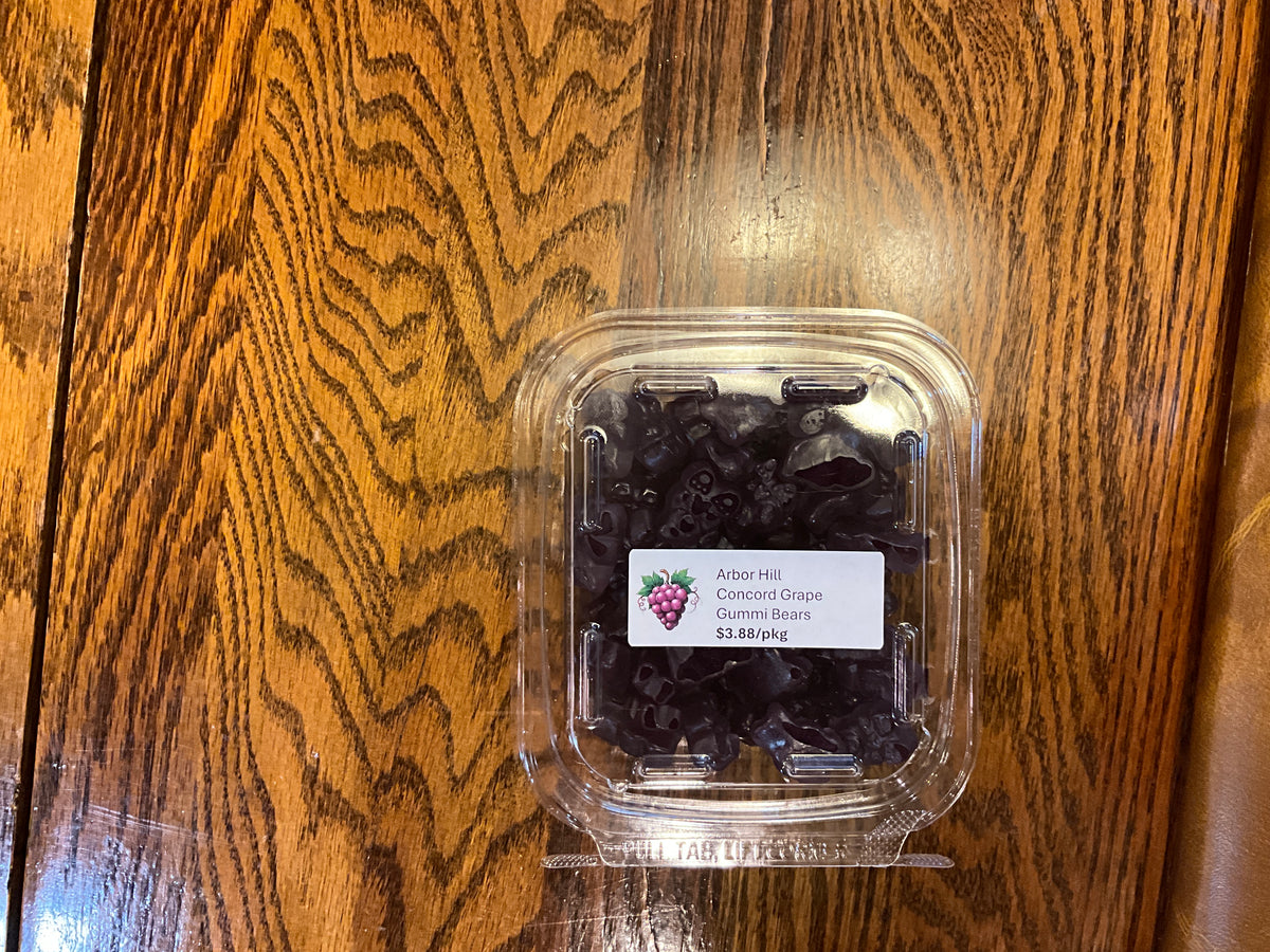 Arbor Hill Concord Grape Gummi Bears (3.88/pkg)