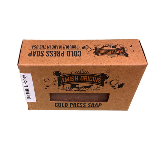 Amish Origins Cold Press Soap-Oat Milk & Honey