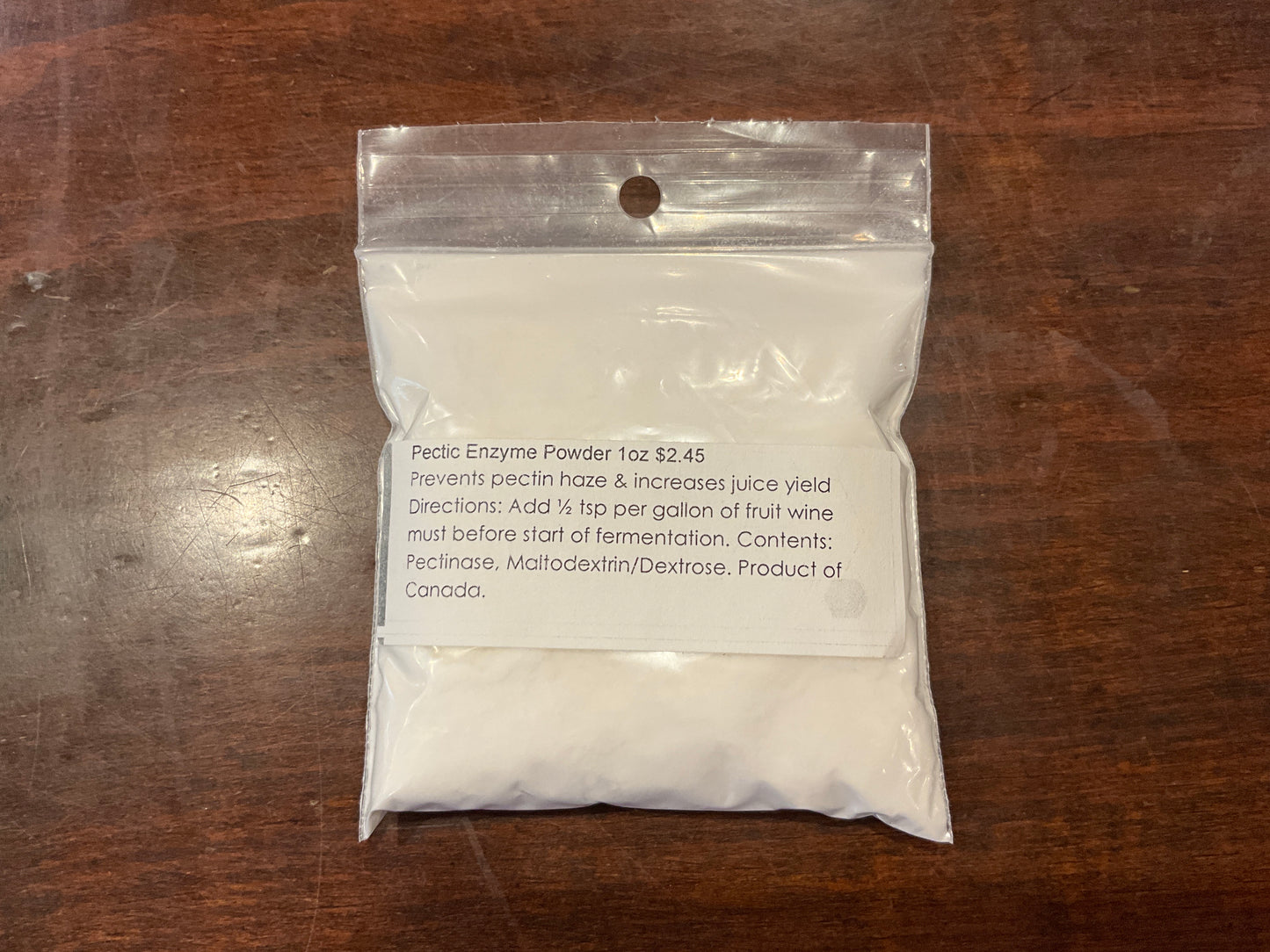 Pectic Enzyme Powder 1 oz
