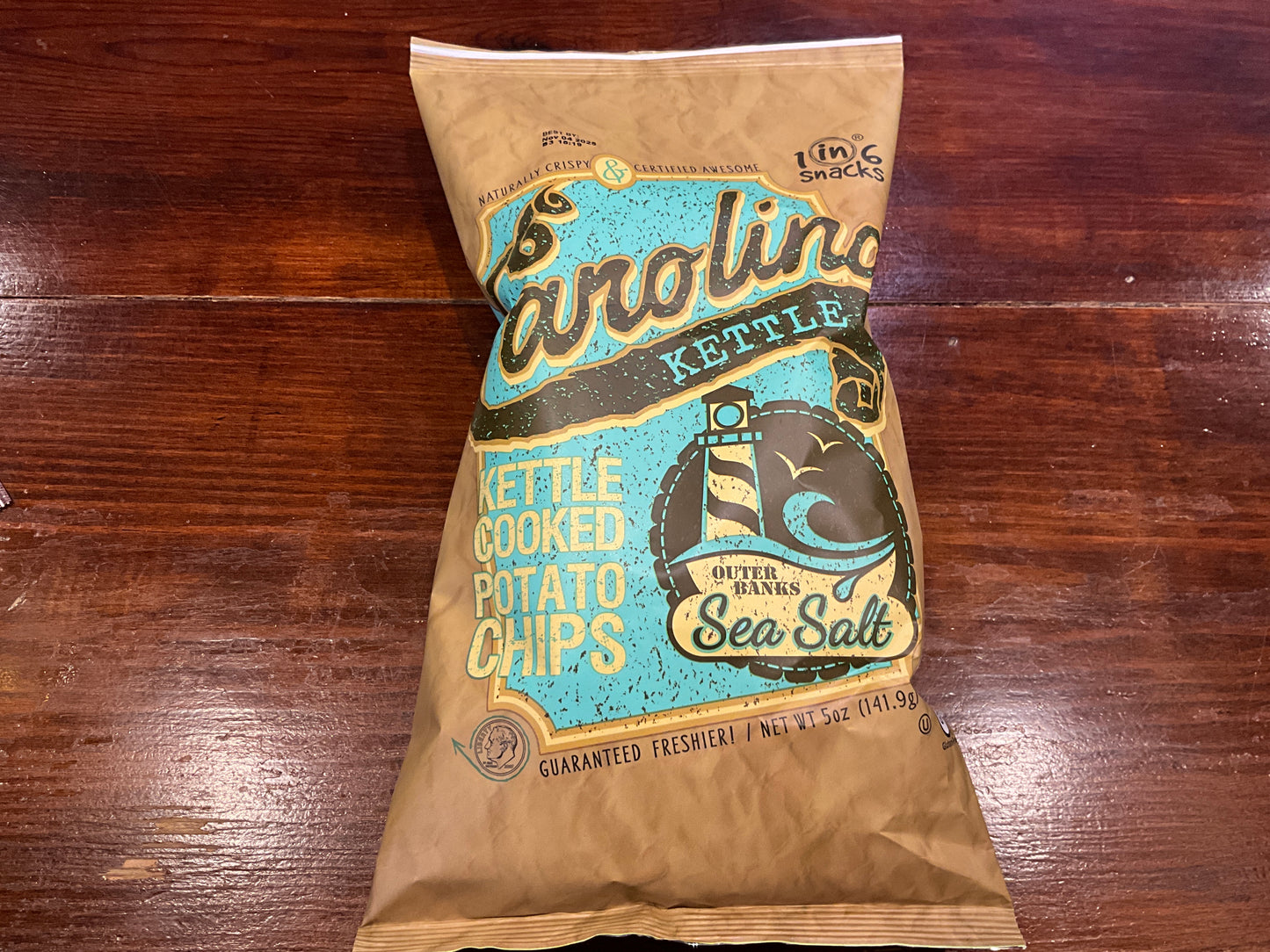 Carolina Kettle Sea Salt Potato Chips (5 oz)