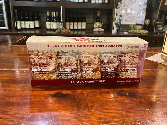 Amish Country Popcorn - 10 pack Variety Set
