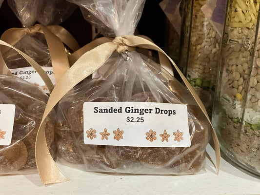 Sanded Ginger Drops (0.5 lb)