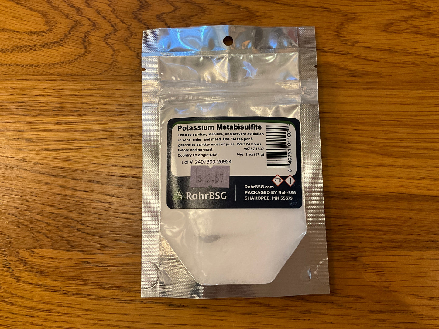 Potassium Metabisulfite