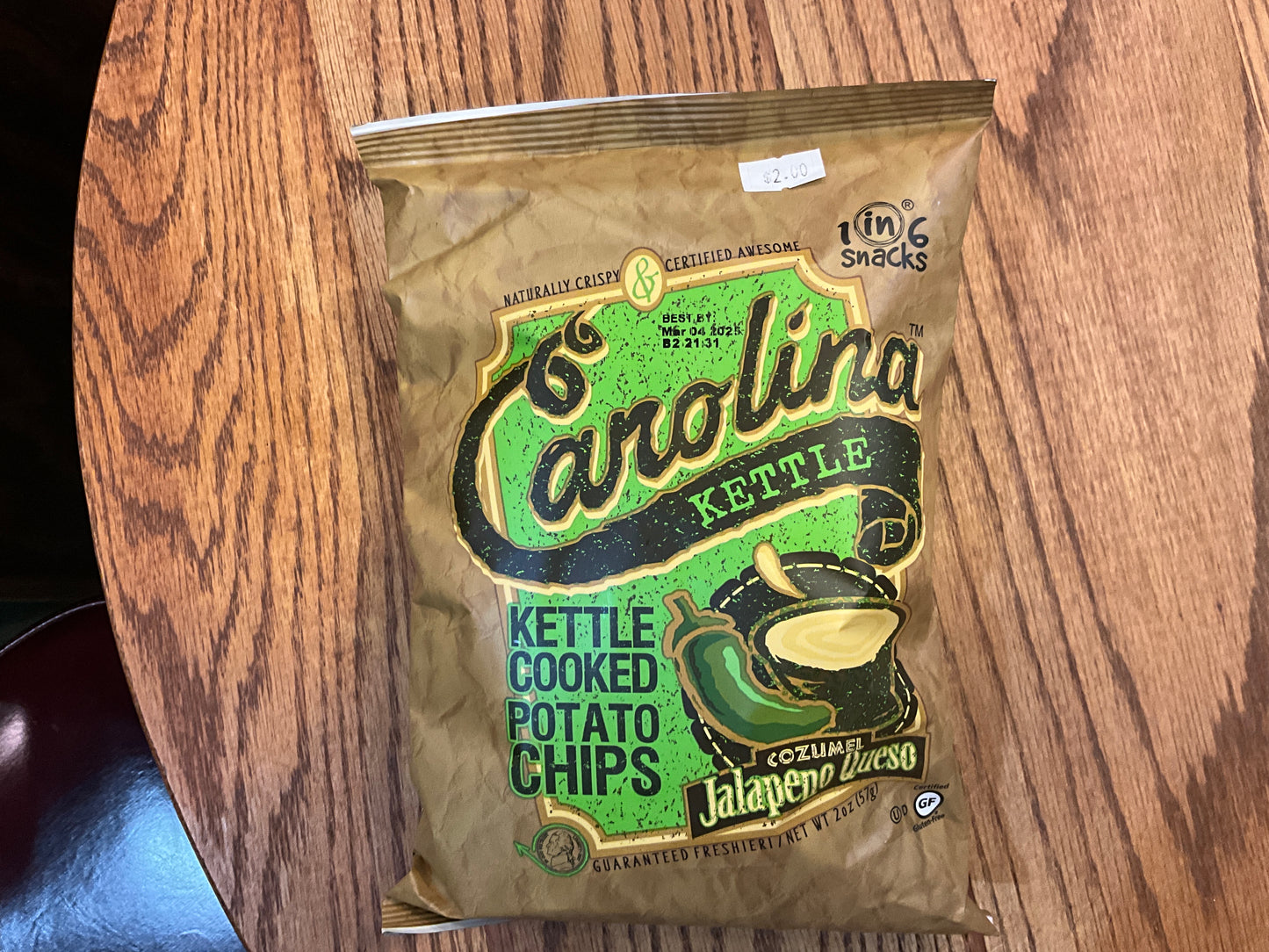 Carolina Kettle Jalapeño Queso Chips