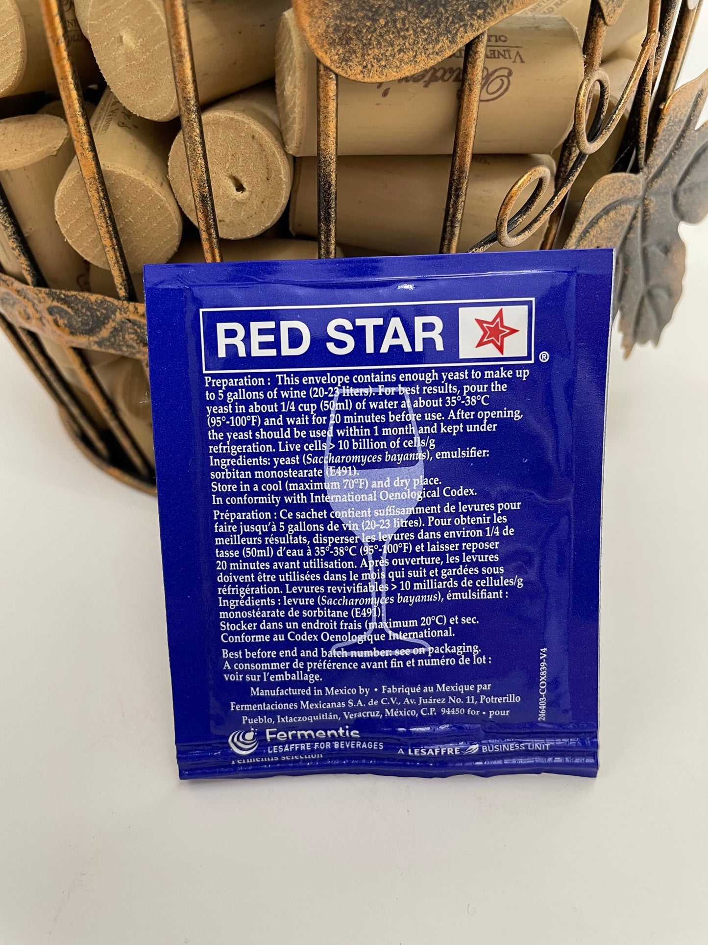 Red Star Premier Cuvee Wine Yeast