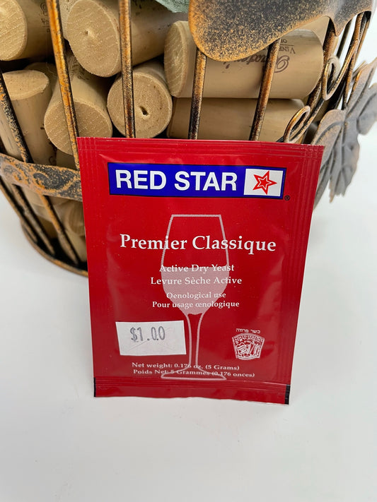 Red Star Premier Classique Wine Yeast
