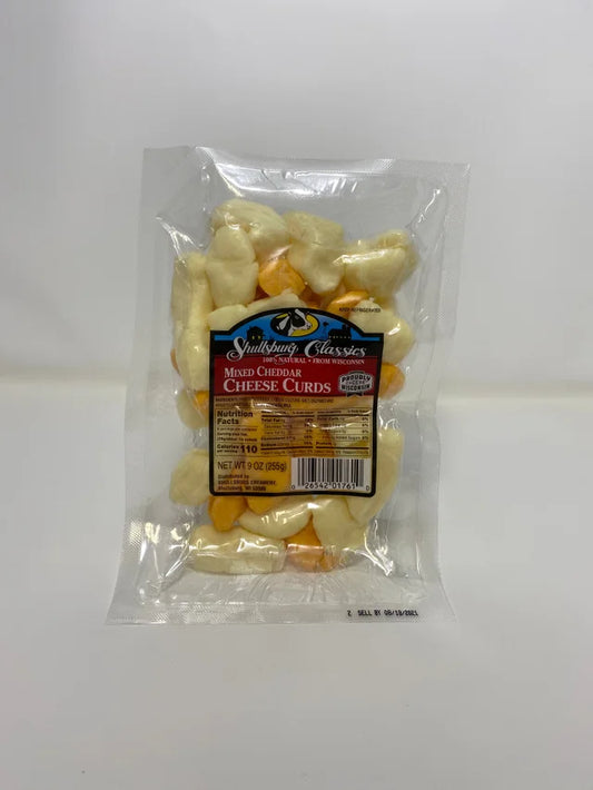 Mixed Cheddar Cheese Curds - 9 oz