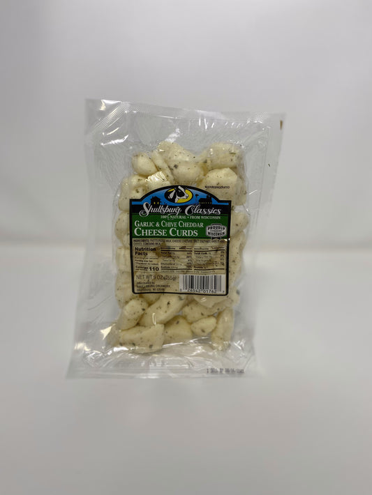 Garlic & Chive Cheese Curds - 9 oz