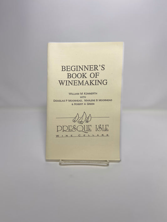 Beginner's book of winemaking