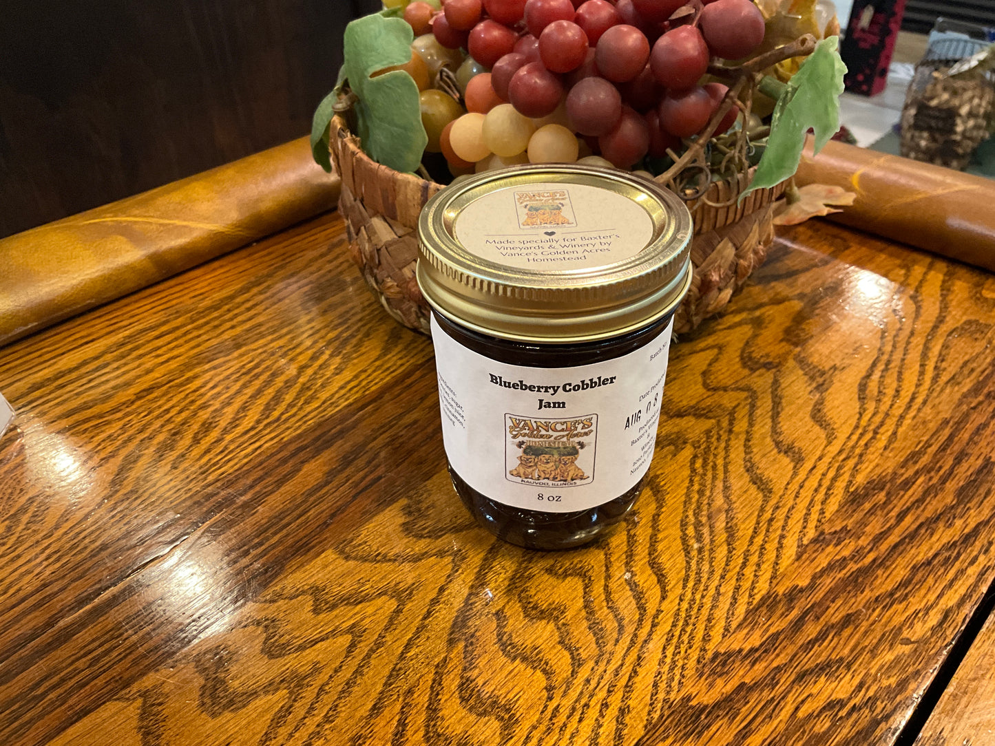 Blueberry Cobbler Jam - 8 oz
