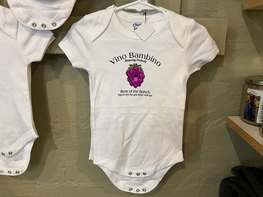Baby Romper - Vino Bambino - Size 3-12 Months