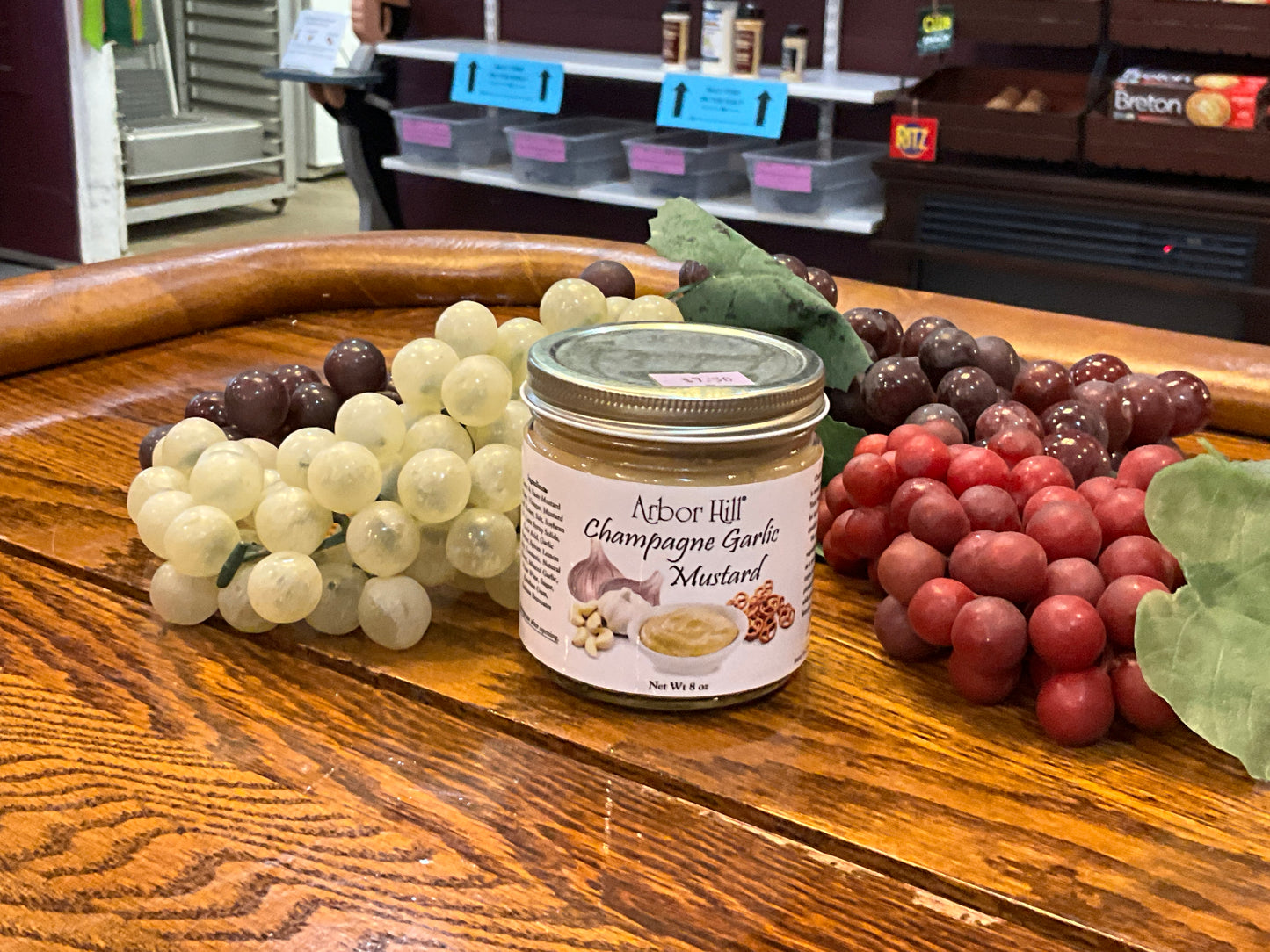 Champagne Garlic Mustard - 8 oz
