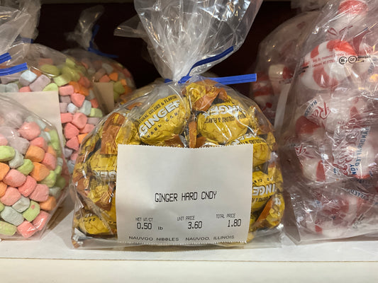 Ginger Hard Candy