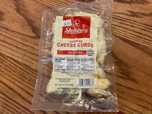Jalapeño Cheddar Cheese Curds-12oz