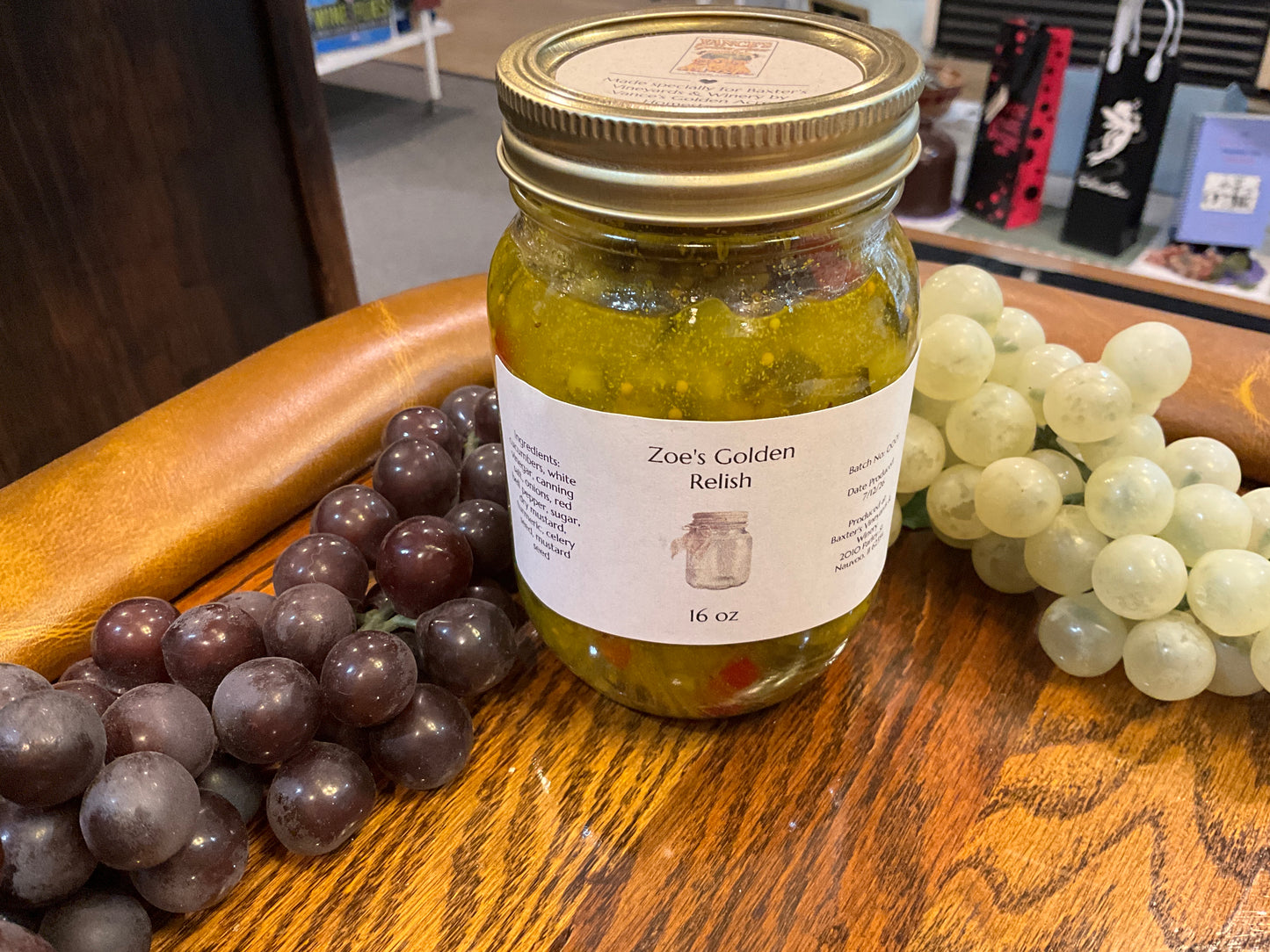 Zoe’s Golden Relish - 16 oz