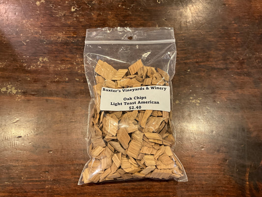 Oak Chips - Light Toast American