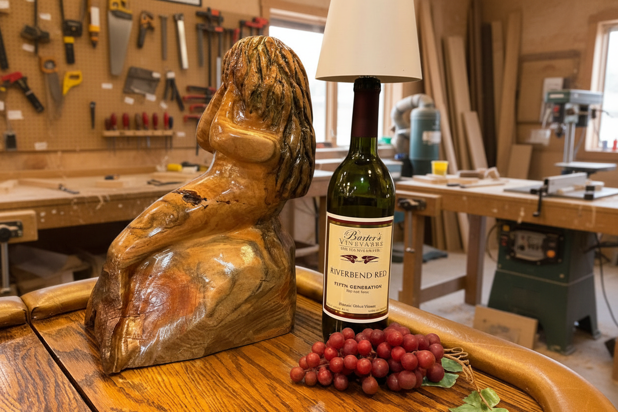 Mississippi Mermaid “Crybaby” (MW Carvings)