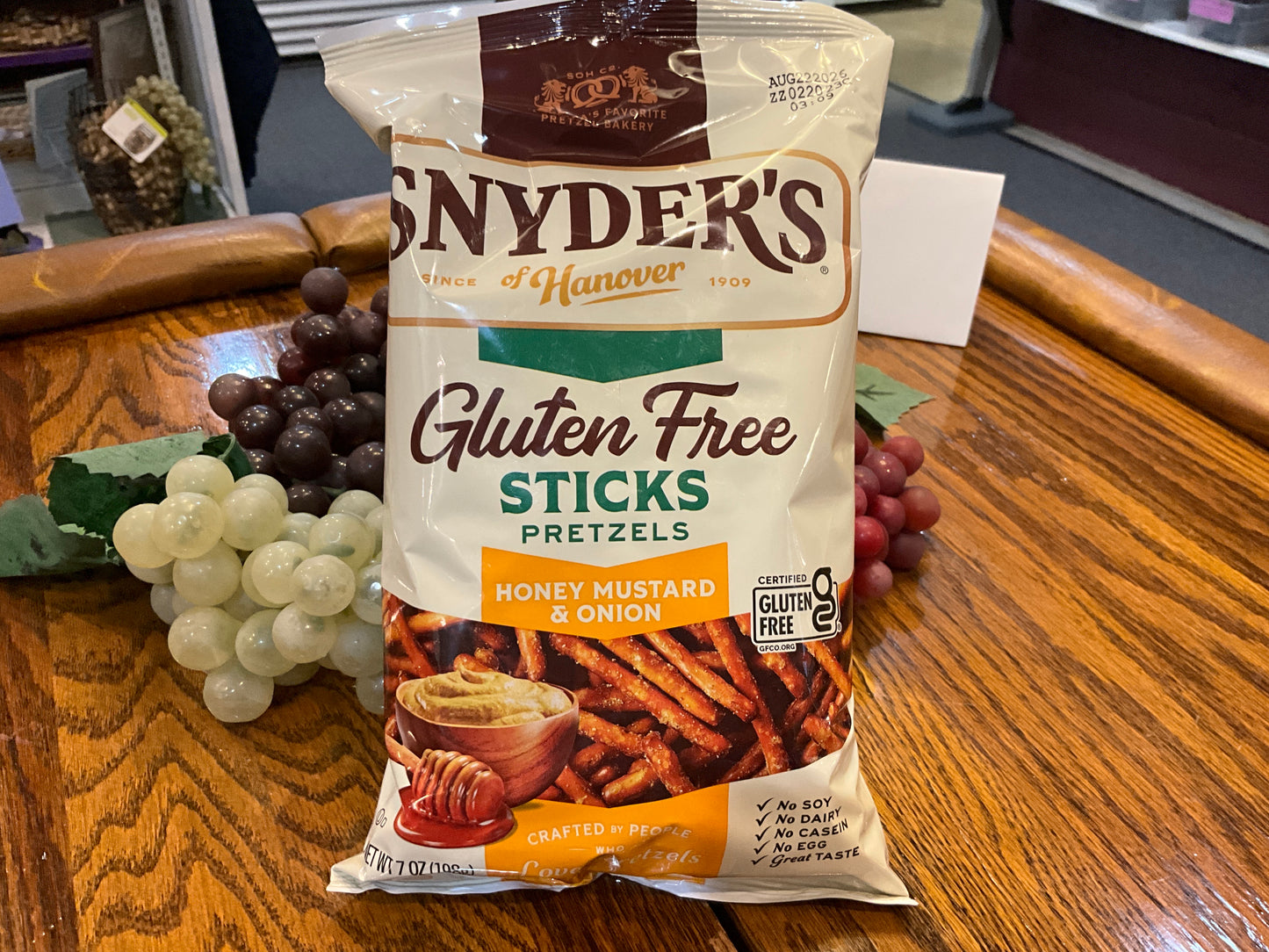 Snyder’s Gluten Free Pretzel Sticks - 7 oz bag