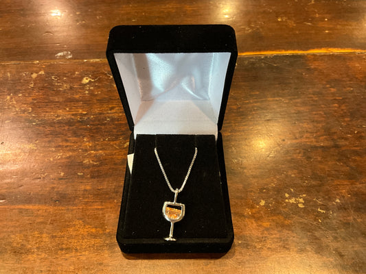 White Wine Necklace