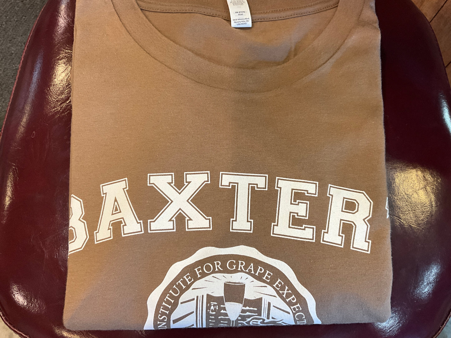 Bella Canvas Long Sleeve T-Shirt - 2XL - Baxter’s Vineyards Graphic