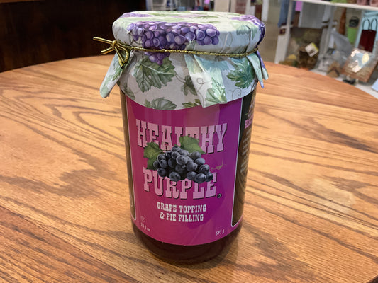 Healthy Purple Grape Topping & Pie Filling