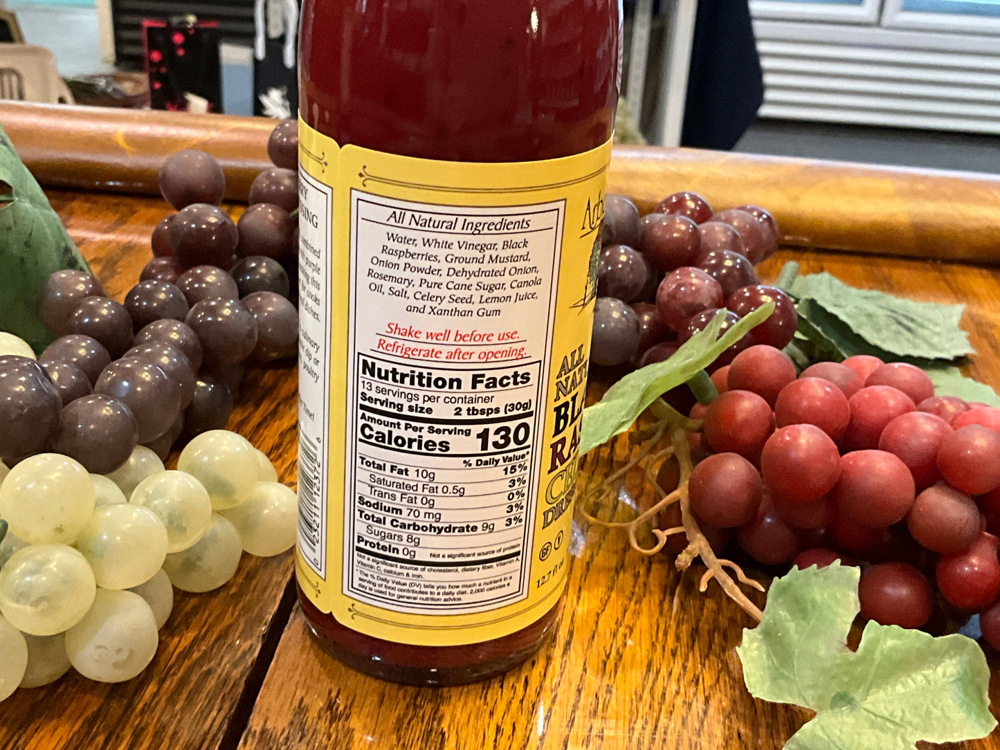 Black Raspberry Celery Seed Dressing