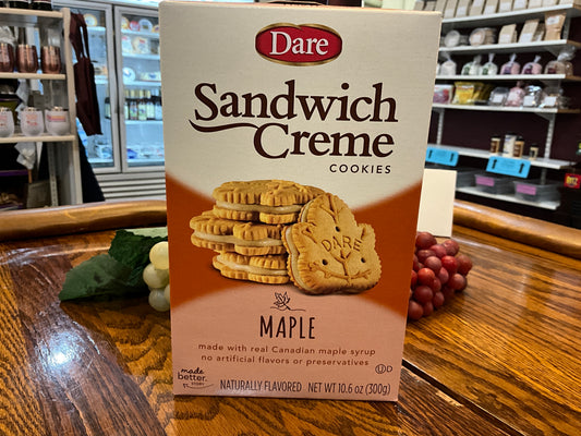 Maple Sandwich Creme Cookies