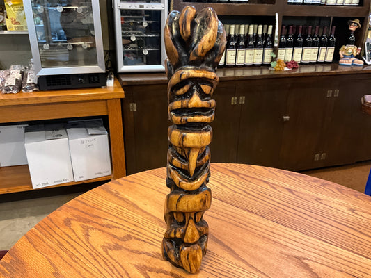Three Face Totem Pole (MW Carvings)