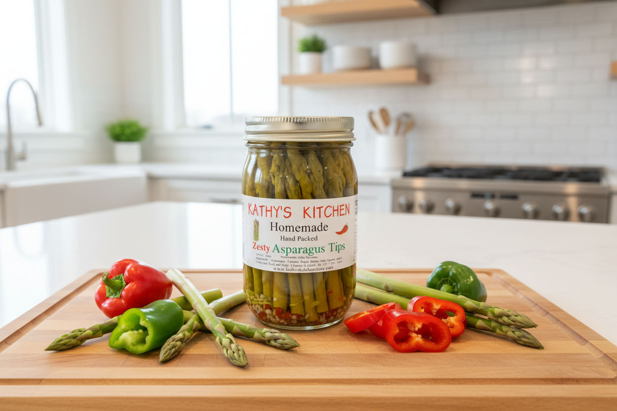 Zesty Asparagus Tips