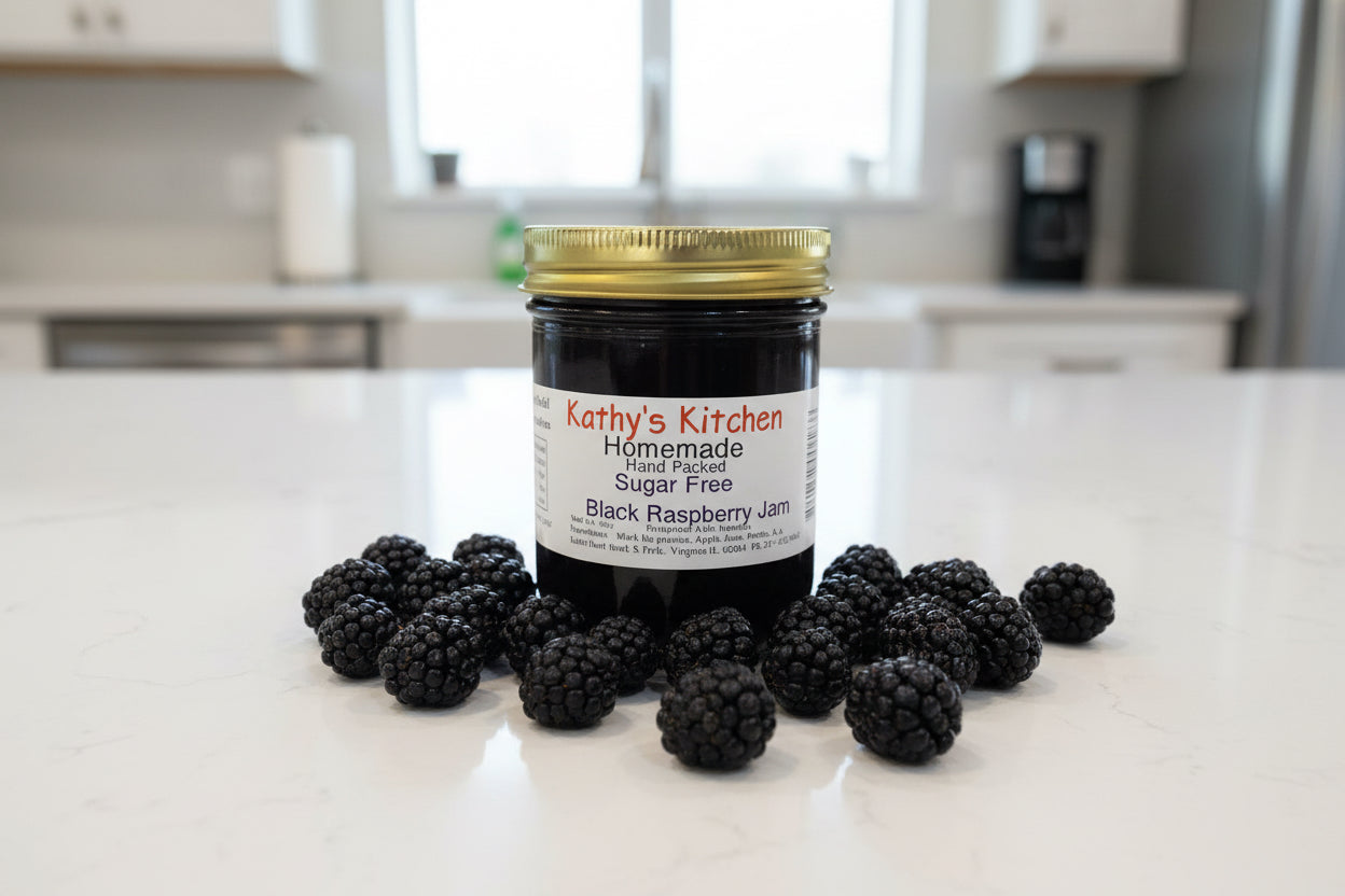 Black Raspberry Jam (Sugar Free)