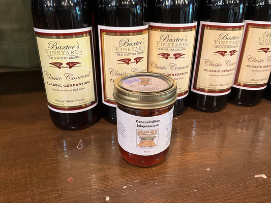 Concord Wine Jalapeno Jam