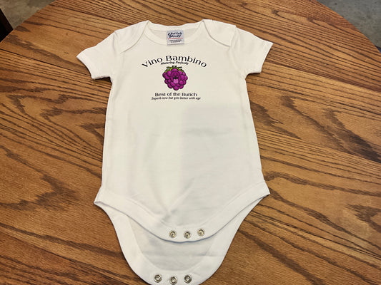 Baby Romper - Vino Bambino - Size 12-18 Months