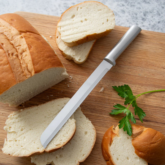 Rada 8-inch Bread Knife with Silver Handle (R143)