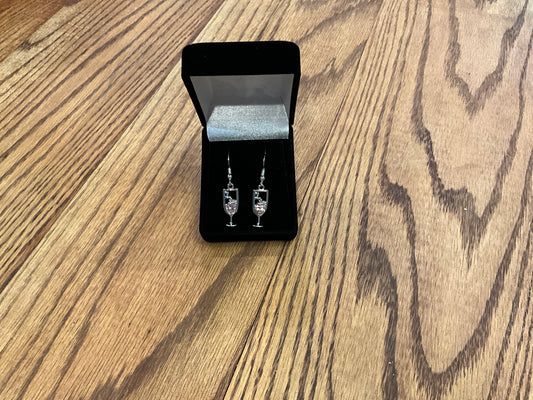 Pink Champagne Earrings