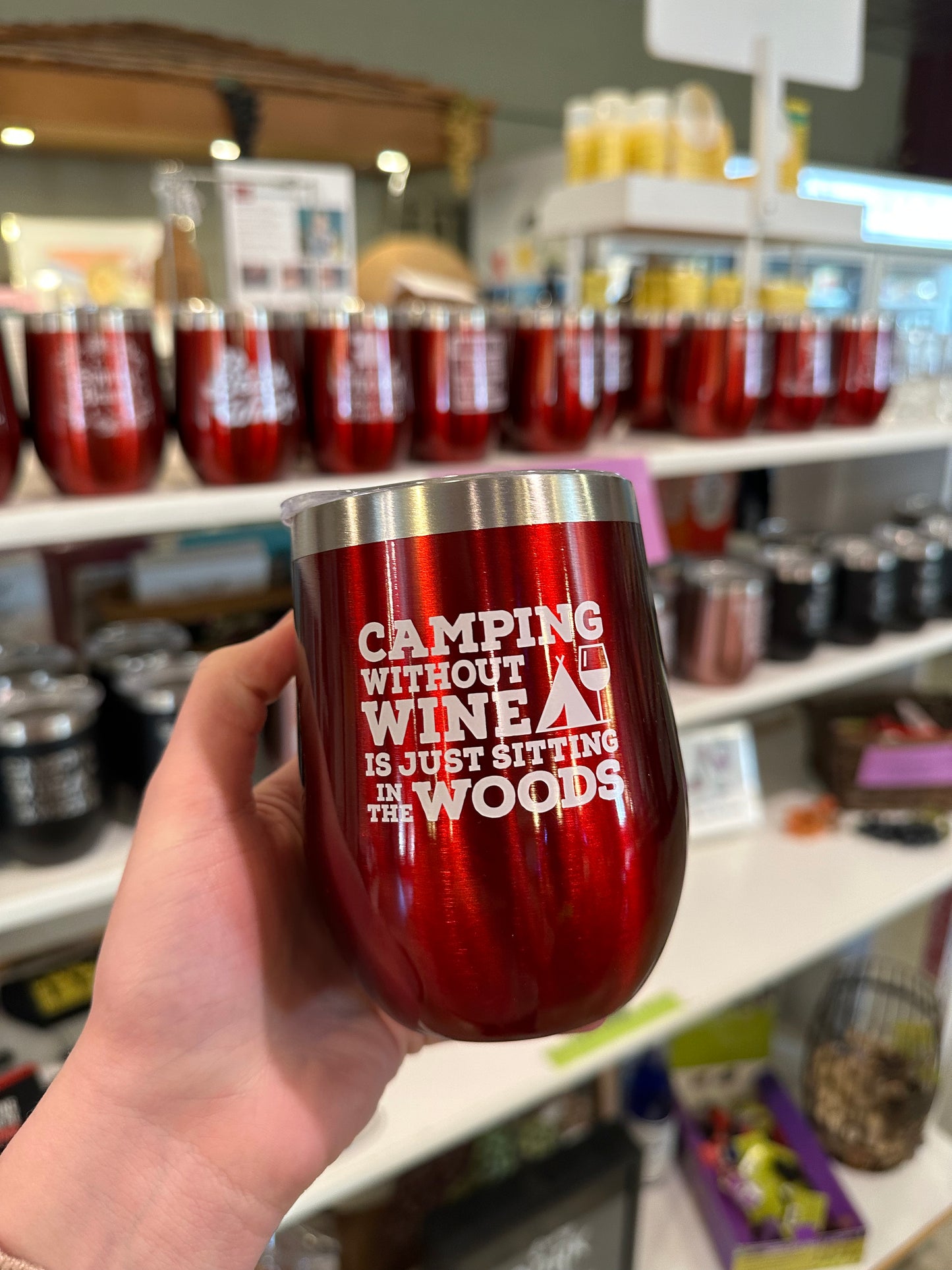 Wine Tumbler - Red